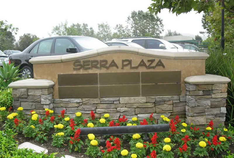 Serra Plaza Monument Sign