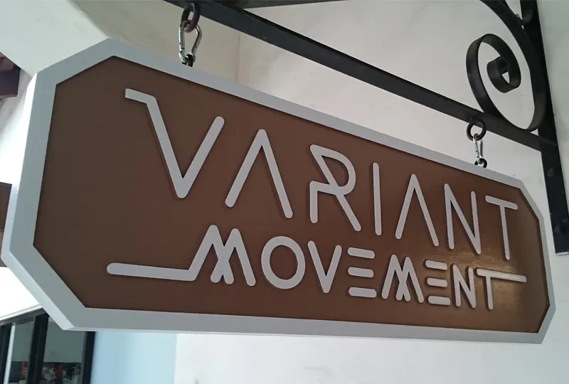 Custom Designed HDU Sandblasted Sign in San Juan Capistrano, CA